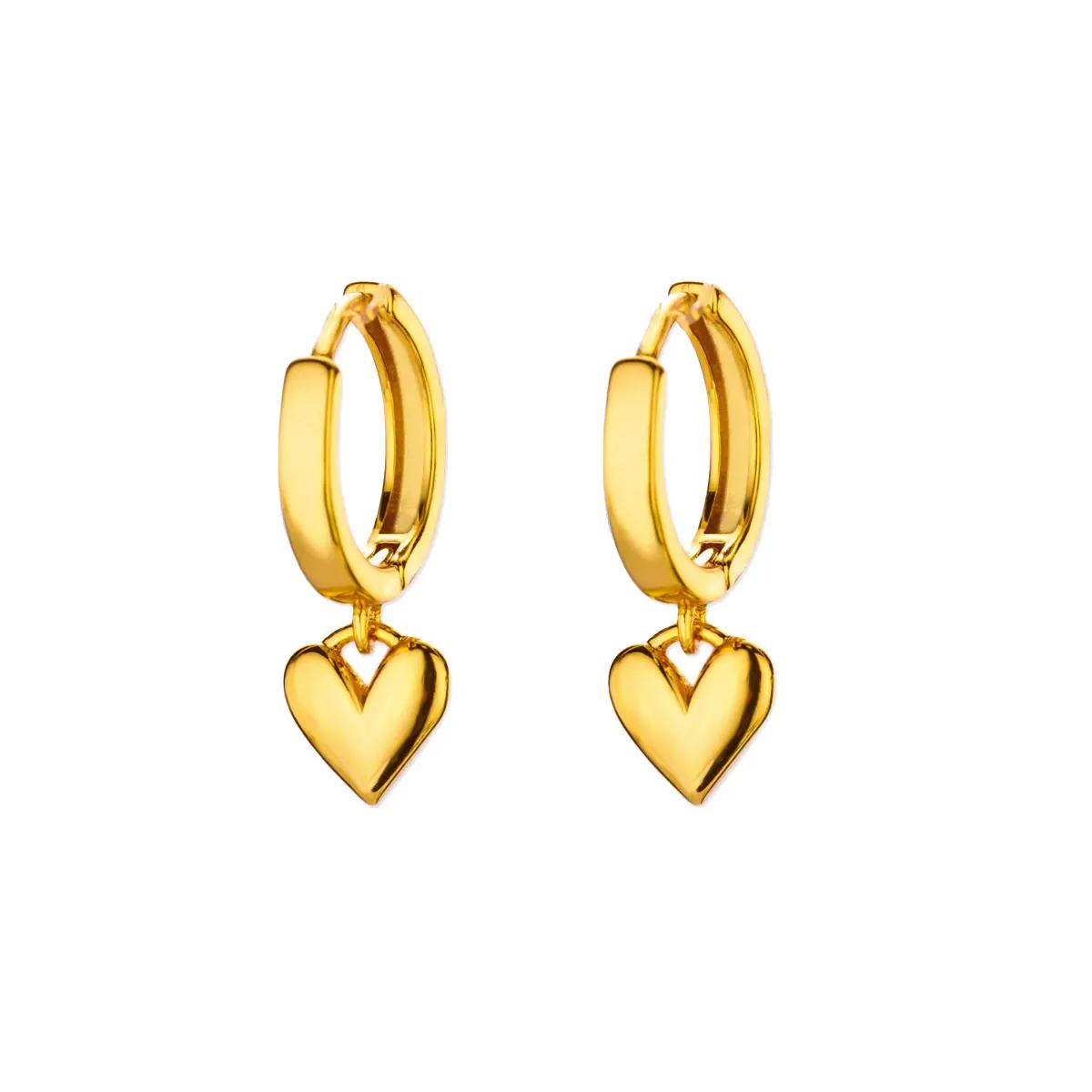 

Exaggerated Chunky Big Earrings For Women Gold Color Sun Face Hoop Earrings Stainless Steel Geometric Jewelry Party Aretes Gifts Gold