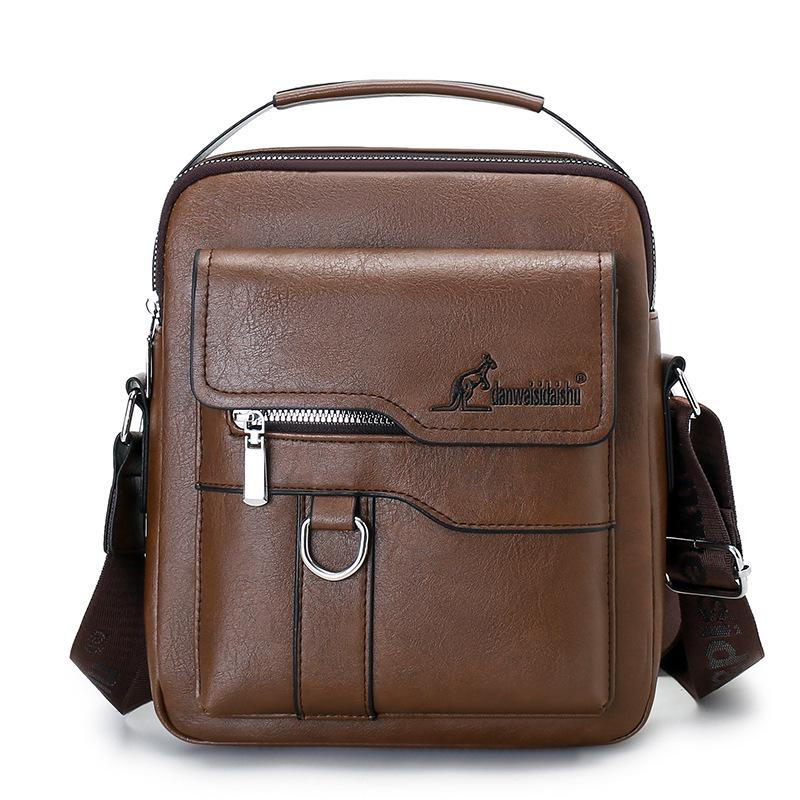 

Men s Trendy Multifunctional Genuine Leather Crossbody Shoulder Bag