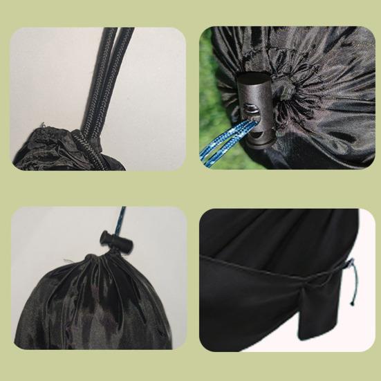 Portable Hanging Hammocks Anti-rollover Camping Hammock with Colorful Bed Storage Bag Single Person for Travel Beach Outside