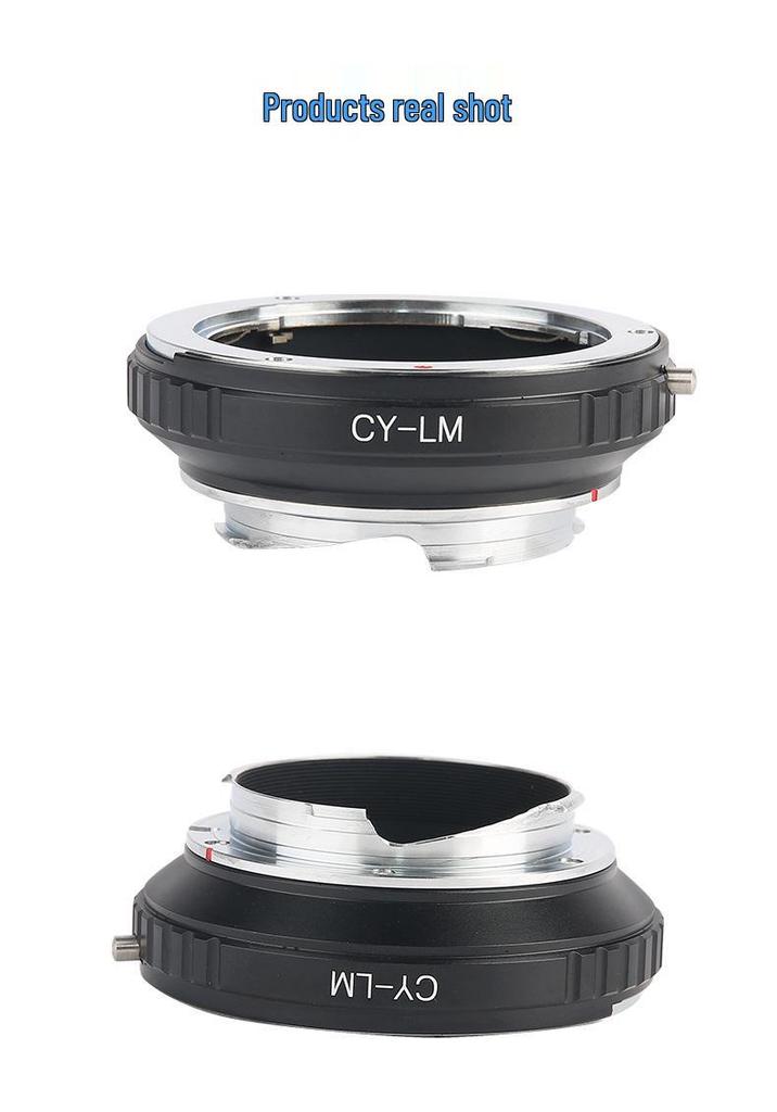 CY-LM Lens Adapter for Contax CY To Leica LM Cameras