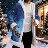 Herren Freizeitjacke mit Weihnachtsdruck