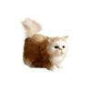 Niedliche Simulations-Katzen-Plüschtiere Weiches Stoff-Kätzchen-Modell Falsche Katze Realistische Tiere für Kinder Mädchen Geburtstags- Valentinstagsgeschenk