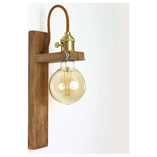 

Настенный светильник Hüma с декоративной веревкой в деревенском стиле