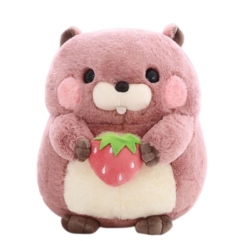 Cute Groundhog Plush Toy Soft And Huggable Stuffed Animal For Kids And Pets
