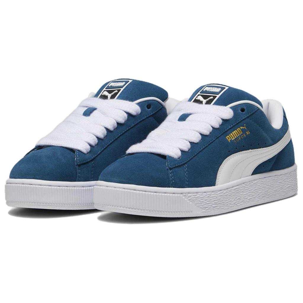 Puma Suede XL Ocean Tropic Men Sneakers Blue White 395205-06
