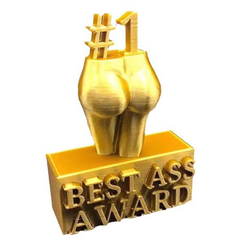 Best Ass Award,Best Boobs Award Resin Statue,Funny Ass/Boobs Award Trophy Desktop Decor,Prank Gift For Friend Coworker