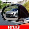 Vollständige Schutzfolie für LEADING IDEAL LiXiang L8 L9 Auto-Rückspiegel Regensicher Beschlagschutz Zubehör 2022