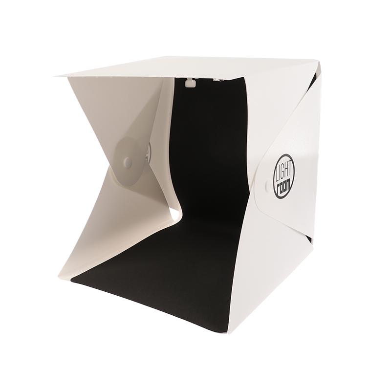Fotografie Led Licht Raum Foto Studio Licht Zelt Softbox Hintergründe Fotobox Für Dslr Kamera 22Cm Tragbare Klapp Leuchtkasten