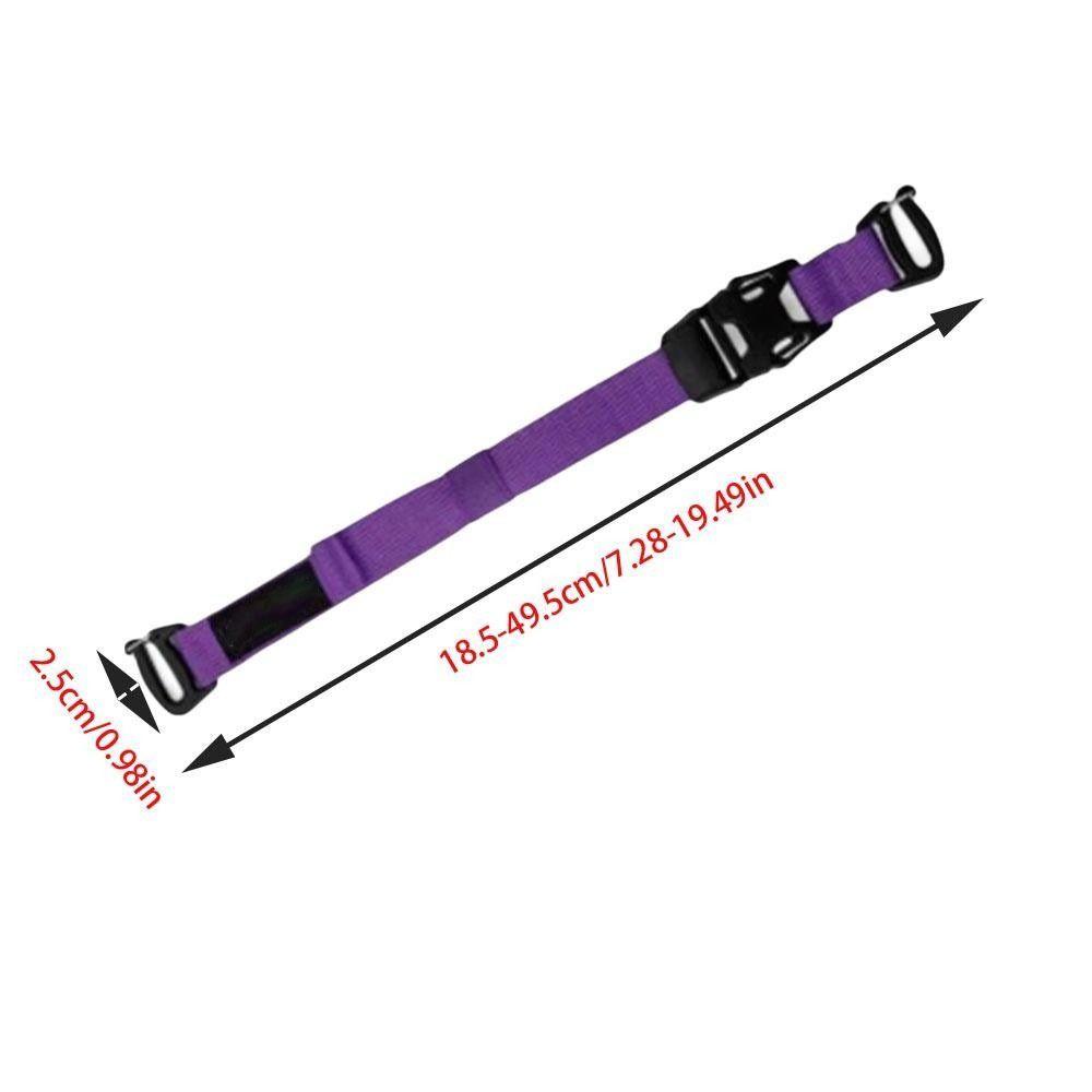 18.5~49.5cm Outdoor Equipment Straps 6 Colors Quickly Release Strap Backpacking Straps  Binding
