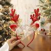 Christmas Headband Xmas Elk Horn Bell Sequin Christmas Hair Band Happy New  Po Props Merry Christmas Decor Gifts for Kids