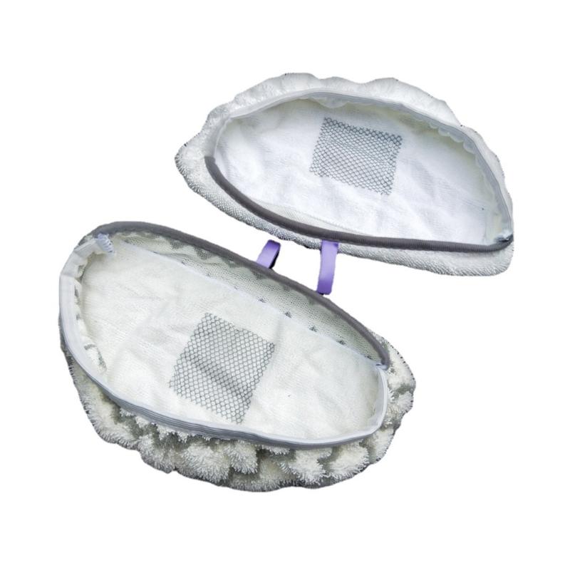 4Pcs Microfiber Cleaning Pads Washable Microfiber Replacement Pad for 1940 1806 1544 Steam Mop Pad Accessories