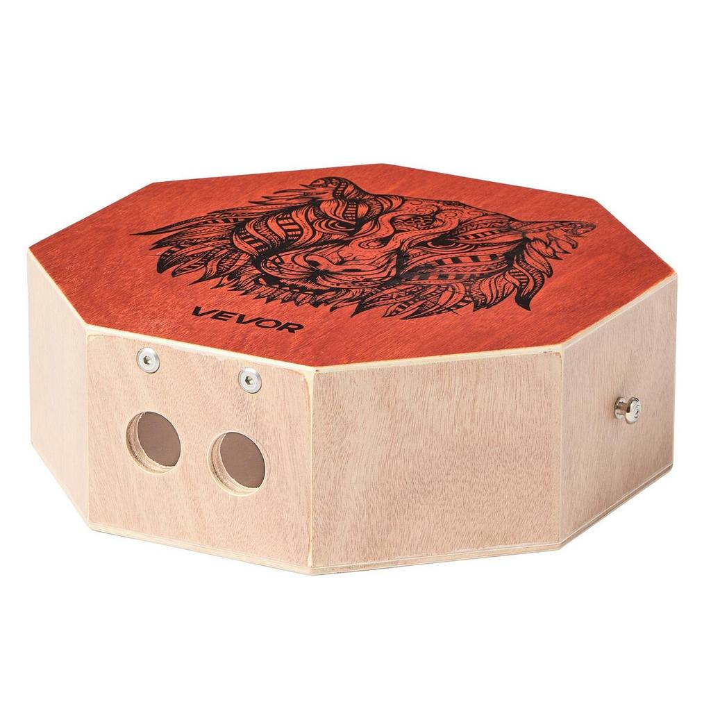 Unique Cajon Box Drum Birch Wood Percussion Instrument with Guitar Strings