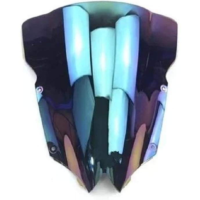 Motorcycle Windshield for Y&AMAHA Motorcycle Windshield Double Bubble for YZF-R6 2008-2016 for YZF600 for R6 for YZF 600 for YZF for R6(Iridium)
