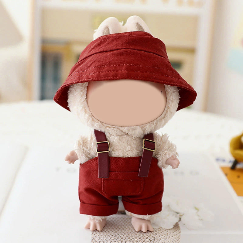 2025 New For First And Second Generation Labubu Doll Clothing Fashion Hoodie Pants Set Trendy DIY Accessories Toy Gift
