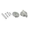 WC Door Lock Stainless Steel Bathroom Door Engaged Hardware Indicator  Restroom