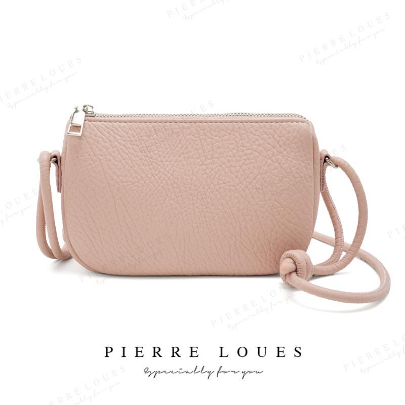 

Простое чувство дизайна Осень и зима горячие продажи женские сумки Новая ленивая нишевая женская сумка-мессенджер большой вместимости розовый