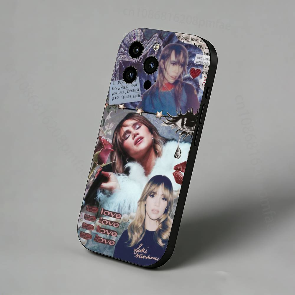 

singer S-Suki W-Waterhouse Slim Back Phone Case for iPhone 17,16,15,14,13,12,11 Pro,Max,Plus,X,XS,XR,SE,Mini Protective Cover iPhone13PROMAX