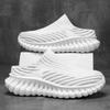 TUINANLE Half Slippers Outdoor High Quality Anti-slip Men Leisure Shoes Mesh Breathable Soft Comfortable Flat-bottomed Slippers women