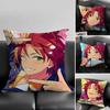 1pc Mao Isara Pillow Case Fashion Square Pillowcase Bedroom Sofa Room Ins Decoration Leisure