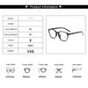 New Large Frame Ultra Light TR90 Myopia Eyeglass Korean Trendy Square Near Sight Glasses Anti Blue Light Computer Eyewear