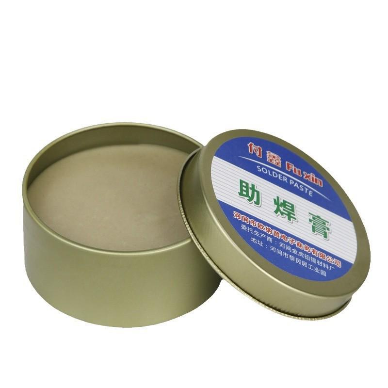 Gelbe No-Clean Lötpaste & Draht: Säurefrei, halogenfrei, starkes Flussmittel für Edelstahl