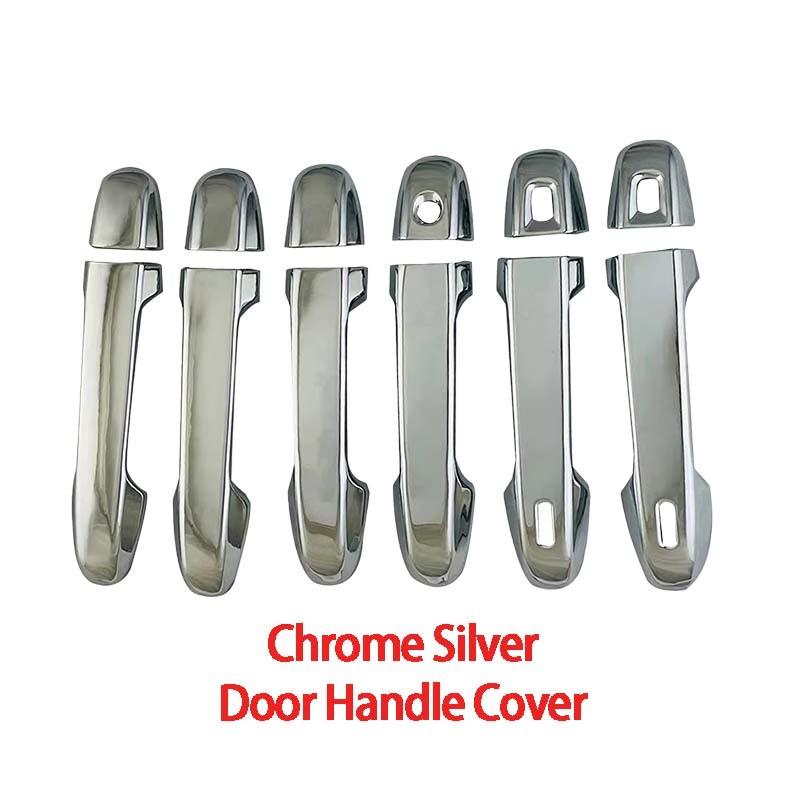 Chrome Retrofit Car Accessory Door Handle Covers Trim Paste Style For For Toyota Voxy Noah R80 2014 2015 2016 2017 2018