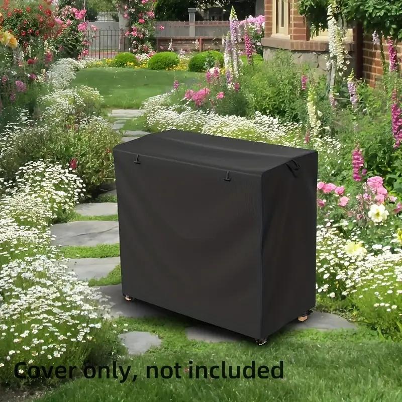 Wasserdichte Schrankabdeckung für den Außenbereich, Aufbewahrungsbox-Schutz, Robuste wasserdichte Abdeckung für Gartenmöbel und Lagereinheiten