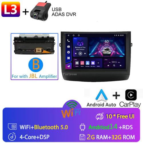 9''Android 14 Car Radio for Toyota Prius 20 2003-2009 GPS Head Unit Car Radio Multimedia Video Player Wifi 8+128G Carplay