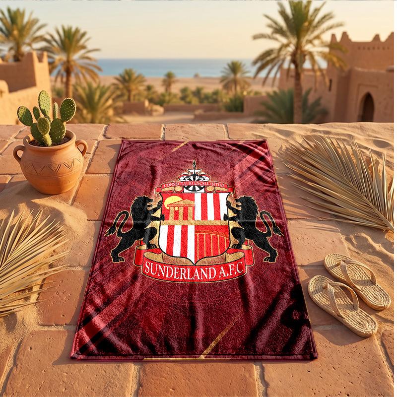 Sunderland Theme Beach Towel Soft Quick?dry Towel For Summer Beach Vacation Swimming