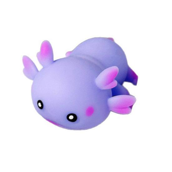 Mini Salamander Stress Ball Soft Stretchy Cartoon Salamander Anxiety Relief Toy Decompression Animal Fidget Toy