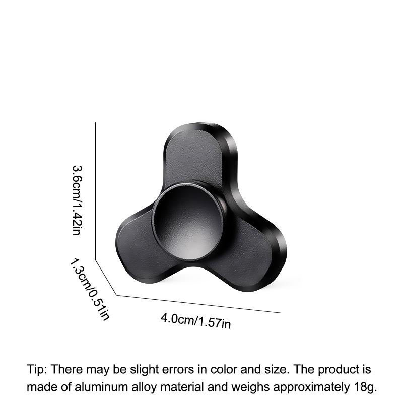 1PC Mini Fidget Spinner Alloy EDC Spinning Top Stress Reliever Anti-Stress Toy Gyroscope for Children with ADHD