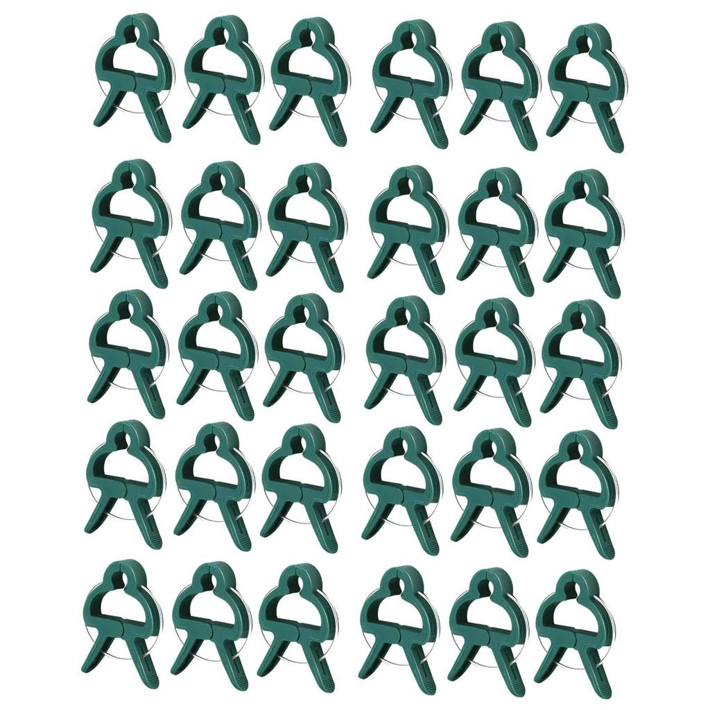 30Pcs Plant Clip Vegetables Plants Trellis Clips for Flower Vines Gardening Straightening Trellis Vines Grow Upright Climbing