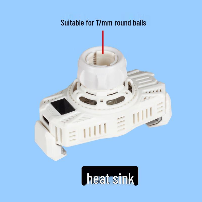 TEXIAN Live Stream Cooling Phone Stand with Adjustable Metal Arm