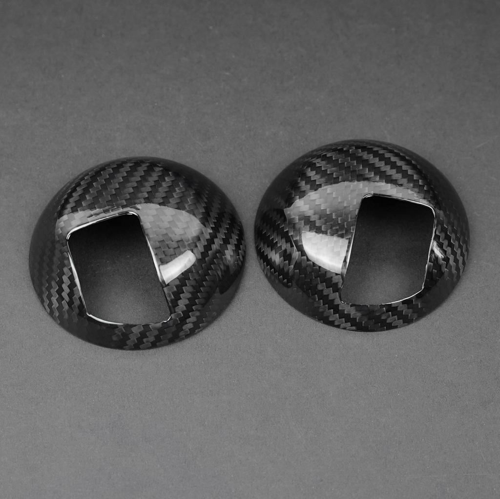Fiat 500 Carbon Fiber Door Handle & Grip Trim Cover