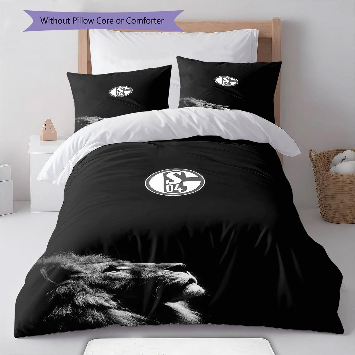 FC Schalke 04 logo Bedding Quilt