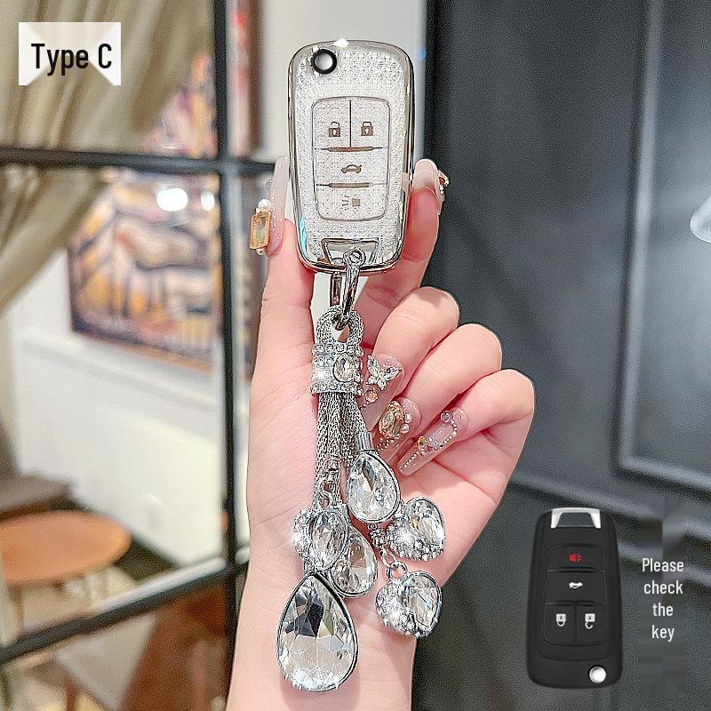 Chevrolet Cruze Key Case: Fit for Cruze, Mai Ruibao, Kevo Mai Ruibao XL – Includes Car Key Cover & Tanjiezhe Buckle.