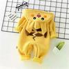Nuovo Carino Cartone Animato Pikachu Pigiama per Bebè Neonato Invernale Manica Lunga Tuta per Bambini Abbigliamento Bambini Piccoli Tuta