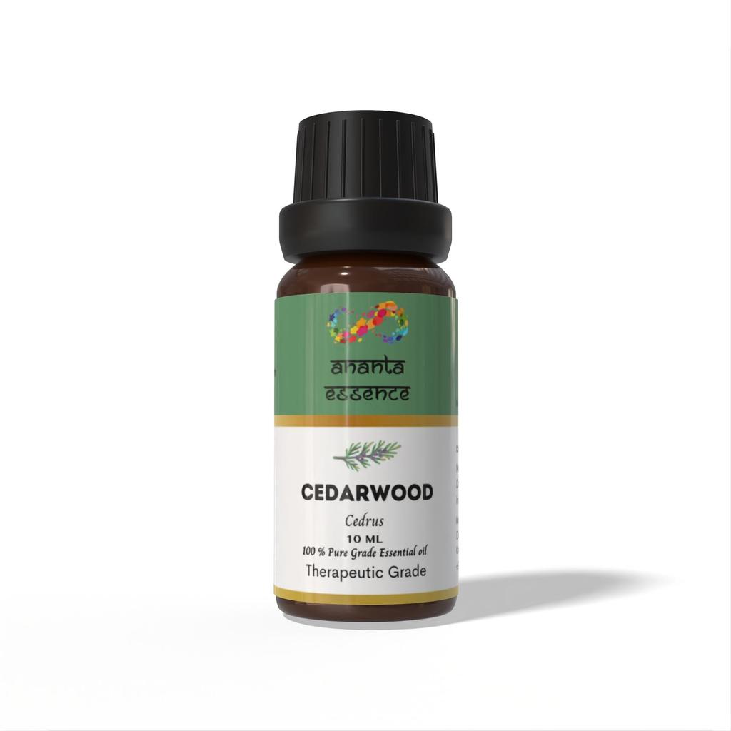 Ananta esenciální olej z cedrového dřeva 10 ml – Dřevitá aromatická vůně pro difuzéry, svíčky a provonění domova