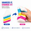 NeeDoh Nice Cube Schylling Pastel de Malta Juguete para Apretar - Un Juguete Sensorial para Apretar
