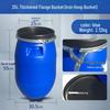 Food-Grade HDPE Storage Barrel with Iron Hoop