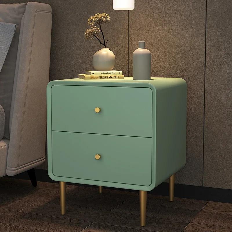Storage Organizer Bedsides Table Drawers Unique Wood Italian Laden Desk Night Stands Trendy