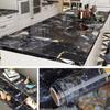 Marble Kitchen Oil-Proof Film Stove Waterproof Moisture-Proof Self-Adhesive Wallpaper Countertop Cabinet Renovation Tile Sticker