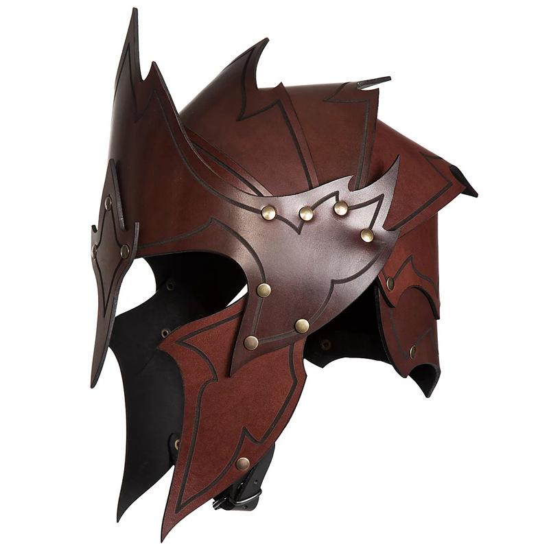 

Женская обувь новая винтажная средневековая ренессансная кожаная броня темно-коричневого