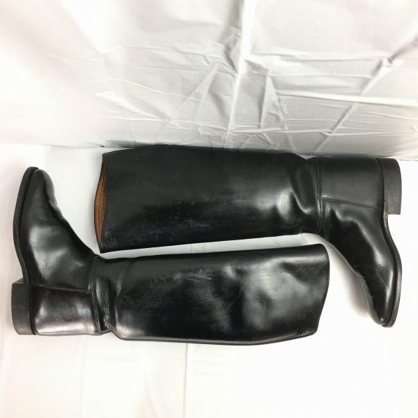 All Leather CAVALLO Equestrian Jockey Long Boots Vintage size 38 23.5-24.0(USED)