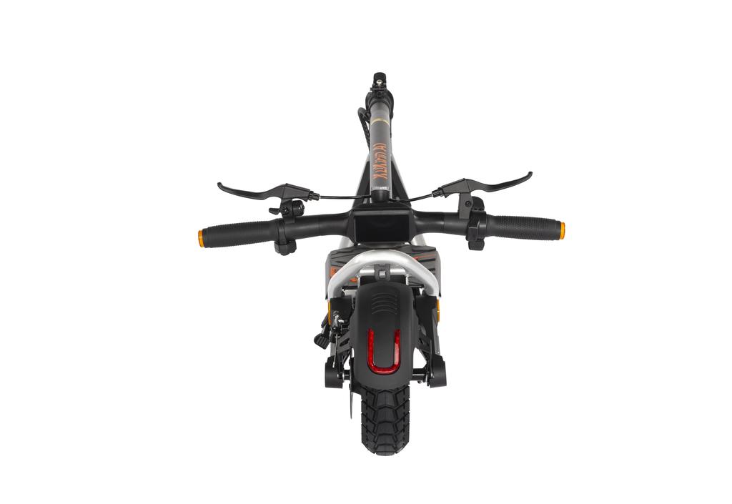 KuKirin Hulajnoga elektryczna A1 - 45km/h Wysoka prędkość, 45km Długi zasięg, Silnik 800W, Podwójne hamulce tarczowe i Wodoodporność IPX4-srebrna(NIE ABY),2026