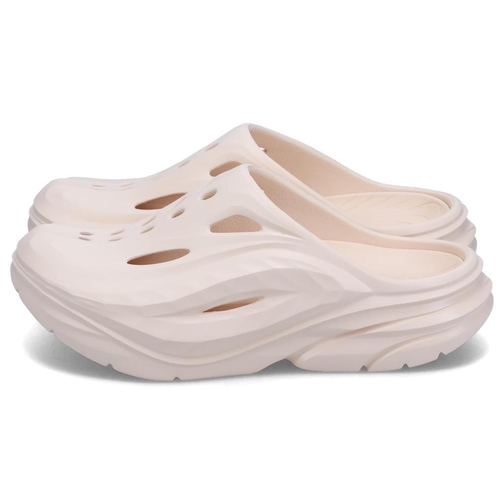 HOKA One One ORA Recovery Mule and Size Sandals, Men's Women's, Vanilla/Vanilla, 22.0cm (Product Number 1147951)