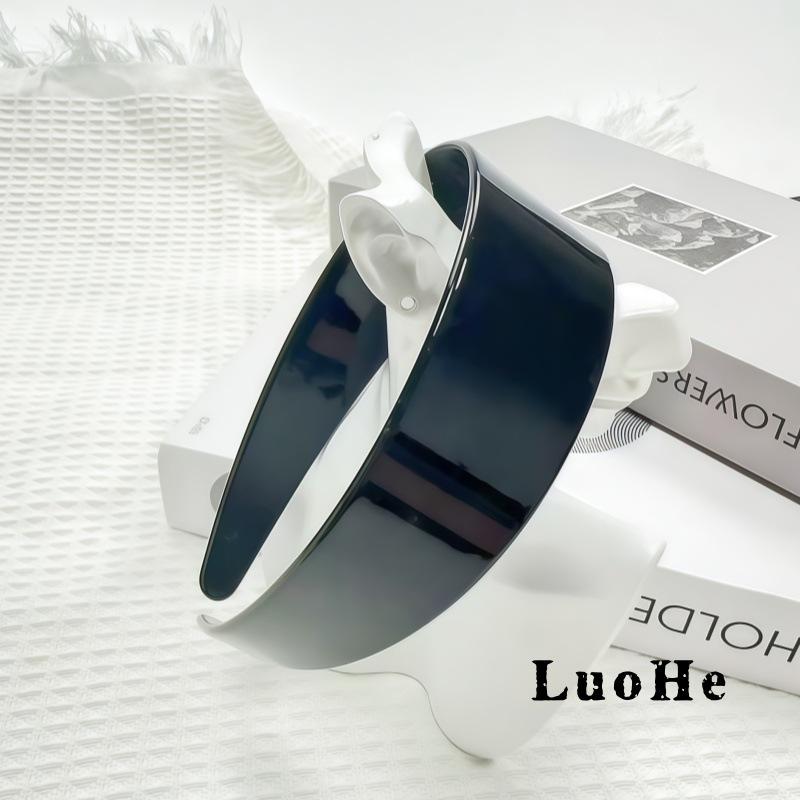 Elegantes Retro Schildpatt Breites Stirnband - Vielseitiges Acetat Modeaccessoire für Damen