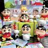 Crayon Shin-chan: Shiro's Life Blind Box Figurine - Trendy Toy Doll & Desktop Ornament Gift
