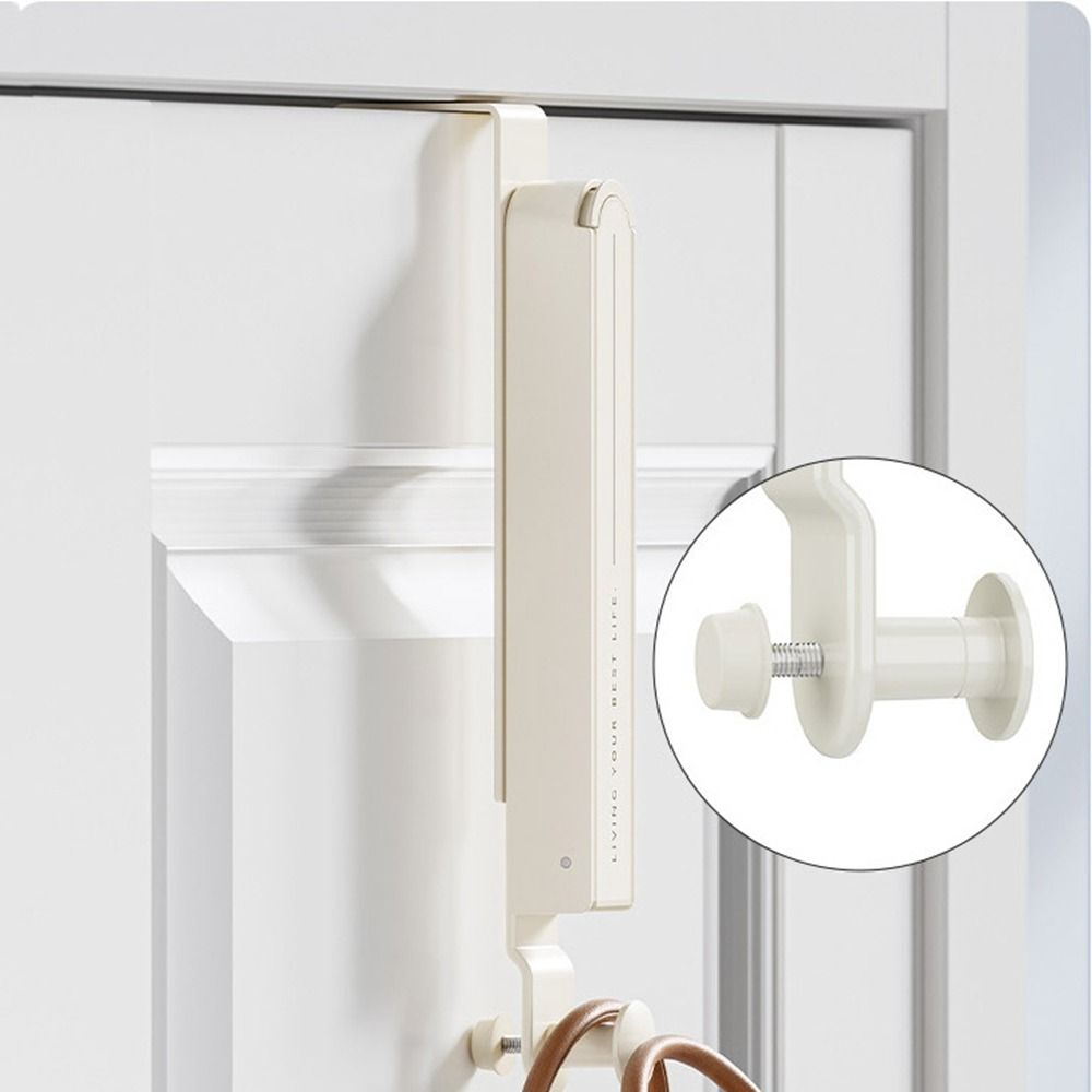 No Drilling Folding Clothes Drying Rack Aluminum Zinc Zinc Alloy Clothes Storage Hook for Home