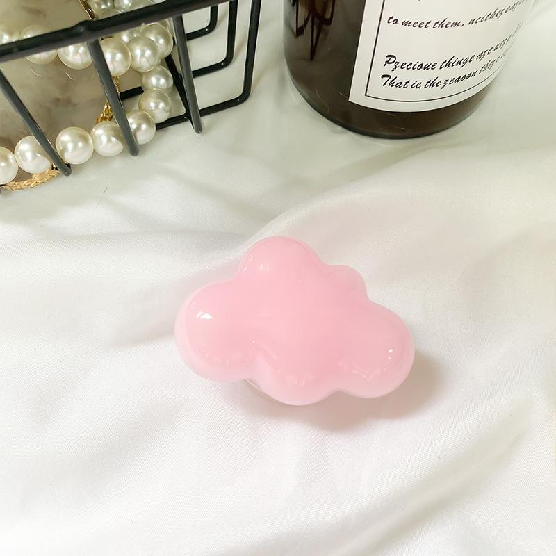 Original Mobile Phone Airbag Wind Solid Color Simple Glue Cloud Retractable Folding Desktop Lazy Bracket